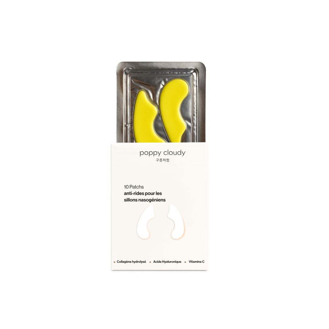 Patchs Lissants Anti-Rides du Sourire – Poppy Cloudy